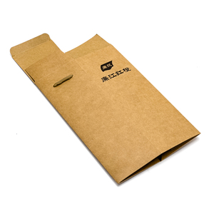 Tùy chỉnh món quà nhỏ rượu vang Kraft hộp giấy với bông xử lý duy nhất đôi chai hộp xách tay đám cưới dầu chai tàu sân bay gói - Product Image 4