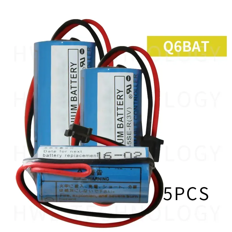 CR17335SE CR17335SE-R PLC 배터리 3V 리튬 비 충전식 배터리 커넥터