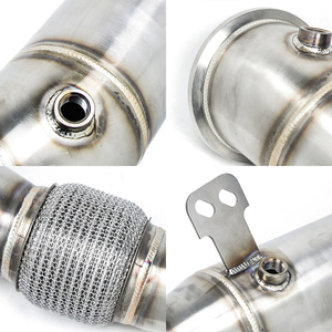 Kyoto 4 "hợp kim nhôm không khí lạnh intake + 4.5 ''downpipe cho BMW 340i/440i f3x B58 3.0L - Product Image 5