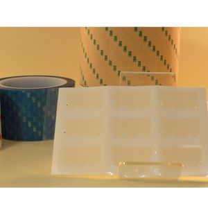 Cinta de papel de transferencia adhesiva de doble cara acrílica de algodón antideslizante superventas precortada - Product Image 4