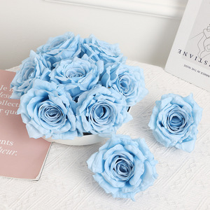 Cabezas de Rosas Artificiales de Seda, Flores de Alta Simulación para Decoraciones de Boda, Materiales para Arreglos DIY - Product Image 3