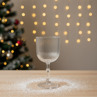 Gobelets en plastique, verres à pied vintage, gobelets à eau réutilisables incassables en vrac pour les fêtes