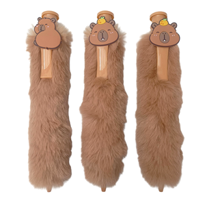 Alat Tulis Lucu Grosir yang Populer dan Terlaris dengan Pulpen Bulu Kapibara yang Menggemaskan - Product Image 3