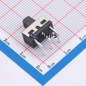 SS12D10G6-WJ Slide Switch Through hole Component (THT) Switch Single Pole Double Throw Rectangle Pin Header PC Pin 12.7mm - Product Image 2