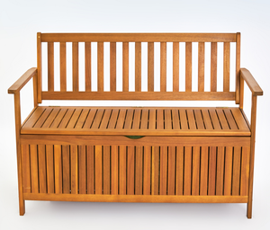 Fabrication directe Vietnam Long banc de patio en bois massif de qualité supérieure Design moderne pour l'extérieur Garden Park Hotel Use Nouveau modèle - Product Image 2