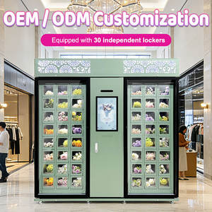 Distributeur automatique de fleurs intelligent JoyFunplay, fabrication OEM, conception personnalisée, solution de stockage frigorifique <span class=keywords><strong>24h</strong></span>/24 - Product Image 1