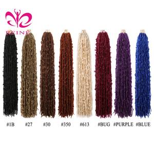 Vente en gros, 14/18/ 24/36 pouces, mèches de papillon douces, Crochet de tressage de cheveux, rouge, bleu, boîte de papillon lisse, Extensions de cheveux tressés - Product Image 2