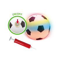 Nouveau jeu de football lumineux LED 2026 pour enfants, jouet d'entraînement à l'obstacle, football d'intérieur