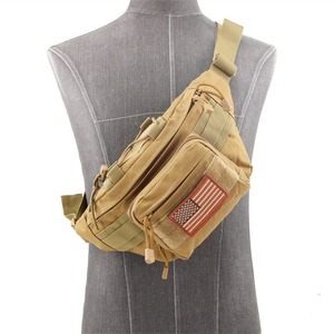 <span class=keywords><strong>Sac</strong></span> de taille tactique d'extérieur pour homme - <span class=keywords><strong>Sac</strong></span> de poitrine polyvalent de style <span class=keywords><strong>militaire</strong></span> pour la randonnée, la course à pied et les sports décontractés - Product Image 5
