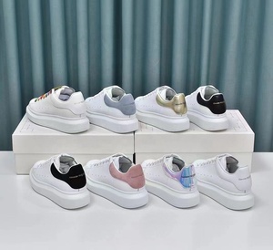 Nouvelles Chaussures de Sport Décontractées Noires de Haute Qualité 2025 à Semelle Épaisse, Mocassins Blancs de Petite Taille avec Coussin d'Air pour la Marche Hiver-Été - Product Image 2