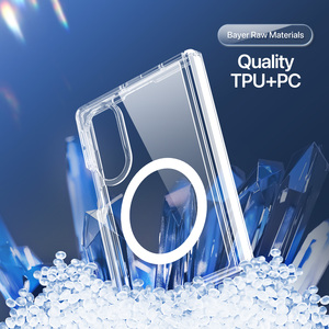 เคสโทรศัพท์แบบพับได้แบบเต็มตัวสำหรับเคสโทรศัพท์แม่เหล็ก ZFold8, ZFlip8 Hinge Drop-Proof เคสใสบางเฉียบ - Product Image 5