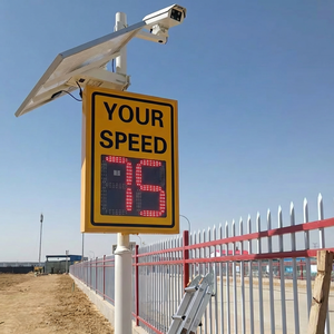Panneau <span class=keywords><strong>de</strong></span> <span class=keywords><strong>signalisation</strong></span> routière intelligent à LED solaire avec radar <span class=keywords><strong>de</strong></span> détection <span class=keywords><strong>de</strong></span> vitesse et caméra <span class=keywords><strong>de</strong></span> surveillance pour <span class=keywords><strong>la</strong></span> sécurité routière - Product Image 1
