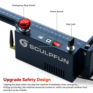 Nueva Máquina de Grabado Láser <span class=keywords><strong>SCULPFUN</strong></span> S30 Ultra 11W 22W 33W con Asistencia de Aire Automática, Lente Reemplazable y Área de Grabado de 600*600mm - Product Image 4