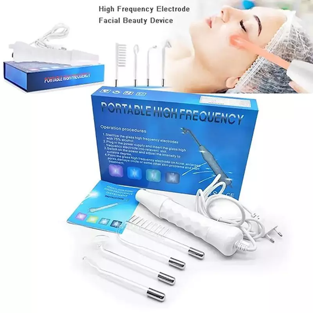 2024 Wholesale Beauty Products High Quality High Frequency Wand Portable High Frequency Wand Machine Skin Care