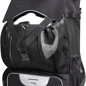 Sac à dos de sport en nylon avec doublure, compartiment pour ordinateur portable 15,6 pouces, grand sac à dos de football, échantillon gratuit - Product Image 2