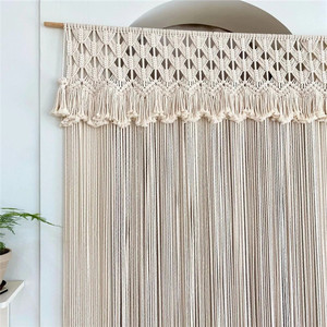 Nouveau rideau mural en macramé personnalisé, <span class=keywords><strong>tapisserie</strong></span> <span class=keywords><strong>de</strong></span> porte, luxueux, W9203 - Product Image 2