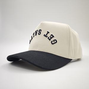 Gorra de Béisbol Promocional a Precio Económico, Logotipo Bordado, Estructurada, Visera Curva, Estilo Vintage, 5 Paneles, Personalizada, Dos Tonos, Todos los Colores - Product Image 2