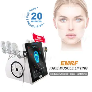 logo free factory ems pads face neck forehead skin lifting machine face skin tightening machine for salon
