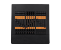 XINGCHEN XC-I-004 DMX512 Contrôleur d'équipement pour événements, mariages, DJ, clubs, concerts, Grand MA2 Fader Wing, 4 ports de sortie DMX, 15-Putter