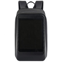 Mochila LED Inteligente LOY T4 Pantalla Pixel APP Control Impermeable 10L Ciclismo Portátil Escuela Viaje