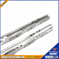 Rail de guidage linéaire CNC en acier inoxydable 304 OEM, usinage de précision pour fabricant d'équipements d'automatisation industrielle