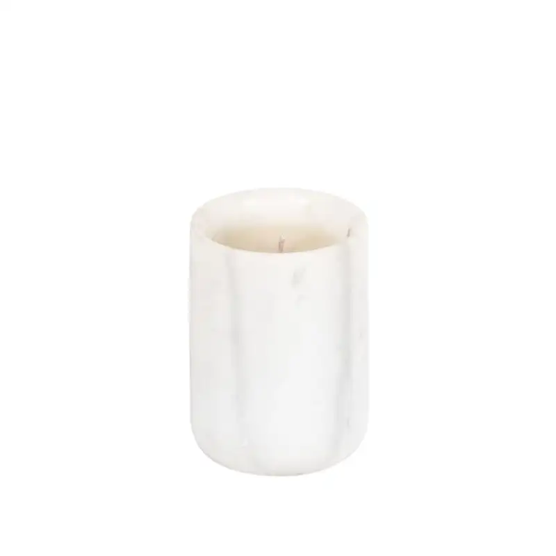 2021 tin tức thiết kế đầy màu sắc đá chủ Marble Candle container