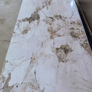 Factory Price Easy Install Marble <strong>Plastic</strong> <strong>Sheet</strong> Wall Panel Waterproof PVC Water <strong>Cladding</strong> 3mm Thickness - Product Image 4