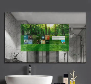 Fábrica al por mayor de gran tamaño de alta definición de <span class=keywords><strong>cuerpo</strong></span> completo estudio de baile gimnasio <span class=keywords><strong>espejo</strong></span> de pared con luz LED - Product Image 4