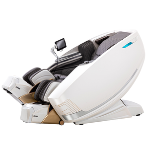 Silla de masaje de gravedad cero de cuerpo completo 3D de lujo de primera calidad con guía flexible de detección de salud Sl Track y masaje de pies separado - Product Image 6