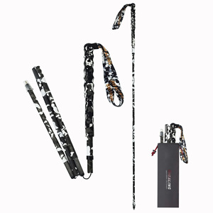 Bastones de Trekking de Fibra de Carbono, Camuflaje, 3 Secciones, Ligeros, para Senderismo y Uso en Exteriores - Product Image 5