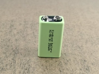 Baterai Isi Ulang Ni-MH 9V 250mAh KingKong LH025-H7C (Bersertifikasi CE ROHS) untuk Senter & Mainan-500 Siklus
