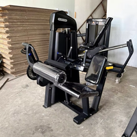 YG FITNESS YG-1057 Machine de musculation personnalisée à double fonction (extension et flexion des jambes assis) à charges guidées pour club de fitness