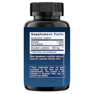 OEM Private Label Nac <span class=keywords><strong>N</strong></span>-<span class=keywords><strong>Acetyl</strong></span> Cysteine 600mg Capsule voor het verhogen van de cellulaire glutathionniveau's & bescherming tegen oxidatieve stress - Product Image 4