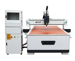 Jinan ACUT 1325 Alat Berat 3 Axis Woodworking Mesin 1325 Cnc Router Harga