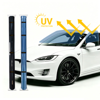 Film solaire pour vitres de voiture, noir profond, nano-céramique, haute protection contre la chaleur, protection UV