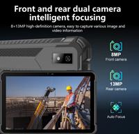 Tableta para chico Android resistente tableta barata procesador Octa Core con tarjeta Sim NFC impresora de dedo código de barras lector de escáner de código QR