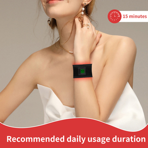 Xung LED liệu pháp ánh sáng vẻ đẹp thiết bị 660nm 850nm hồng ngoại liệu pháp ánh sáng đỏ cổ tay bọc - Product Image 2