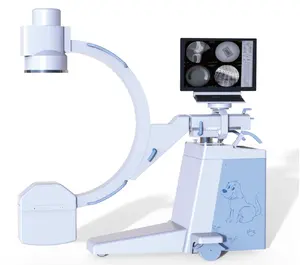 EURPET Alat Medis Profesional Tinggi Frekuensi Digital Fluoroskopi C-Lengan Mesin X Ray dengan X-Ray Kualitas Tabung