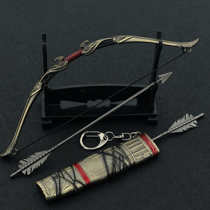 <span class=keywords><strong>God</strong></span> <span class=keywords><strong>of</strong></span> <span class=keywords><strong>War</strong></span> - Modelo de Juguete Metálico, Arco y Flecha de Atreus Aesir, 18 cm, 119 g, Aleación de Zinc, Llaveros, Nueva Edición - Product Image 2