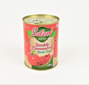L'usine de traitement de pâte de tomate directe d'usine peut tomate 400gx24tins - Product Image 1