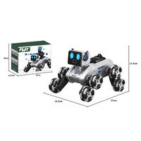 H29 RC Stunt-Roboterhund-Spielzeug, Multifunktionaler Ferngesteuerter Roboter für Kinder HM