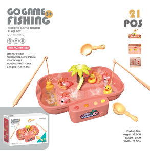 Jeu de pêche amusant avec musique, canard de pêche pour enfants, <span class=keywords><strong>jeux</strong></span> pour enfants, <span class=keywords><strong>jeux</strong></span> <span class=keywords><strong>d</strong></span>'<span class=keywords><strong>eau</strong></span> en plein air, jouets de pêche pour enfants - Product Image 2