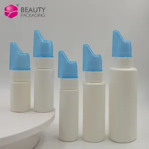 Пустая пластиковая бутылка-распылитель для носа 30ml50ml60ml70ml100ml200ml PE, физиологический солевый распылитель для фармацевтической упаковки