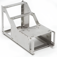 Soporte Estructural de Chapa Metálica Grande, Soldado en Aluminio/Acero, Personalizado para Soporte, con Fabricación con Recubrimiento en Polvo