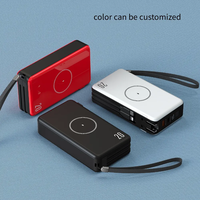 Produk Tren 2025 Terlaris 2 Baterai Eksternal Mini Power Bank Pengisian Cepat 20000mAh Dengan USB Type C untuk Semua Smartphone
