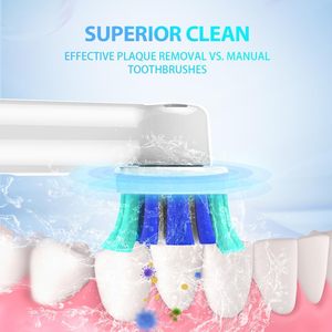 Repuestos para Cabezales de <span class=keywords><strong>Cepillo</strong></span> de Dientes Eléctrico (Paquete de 8 Unidades Empaquetadas Individualmente) Compatibles con 7000/<span class=keywords><strong>Pro</strong></span> Dental Care - Product Image 3