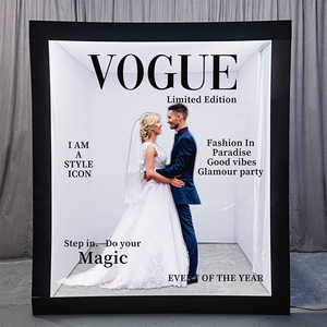 Boîte Photo Magazine Mode 2026 – Nouveauté 2026 : Cabine Photo pour Mariages et Événements, Vidéo <span class=keywords><strong>Selfie</strong></span>, Accessoires Gratuits - Product Image 3