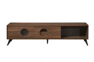 <span class=keywords><strong>YIFAN</strong></span> meuble <span class=keywords><strong>TV</strong></span> en bois noyer brun meuble <span class=keywords><strong>TV</strong></span> meuble combinaison en bois blanc meuble <span class=keywords><strong>TV</strong></span> - Product Image 3