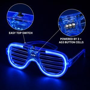 Gafas LED Luminosas para Fiestas, Suministro <span class=keywords><strong>de</strong></span> Fábrica, Lentes Brillantes para Importadores, Mayoristas, Organizadores <span class=keywords><strong>de</strong></span> Eventos y Distribuidores - Product Image 5