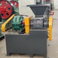 Presse à briquettes hydraulique compacte en forme d'oreiller pour la fabrication de briquettes de charbon de bois, de poudre de coke et de bio-charbon – Prix usine